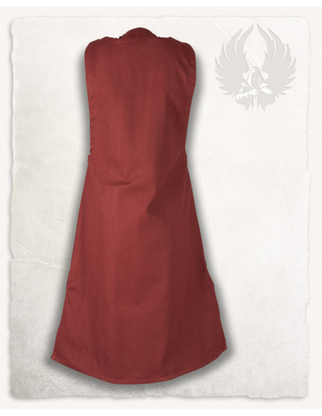 Túnica medieval Leonora sem mangas -...