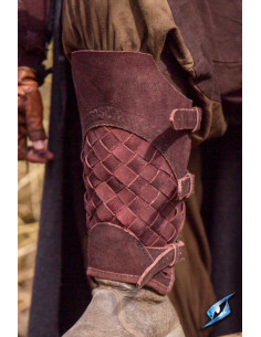 Grevas de Ranger em camurça marrom avermelhada 2