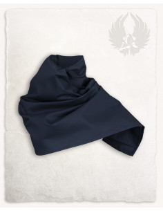 Lenço camponês modelo Emil, azul marinho
