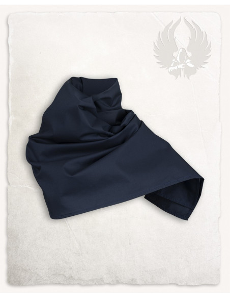Lenço camponês modelo Emil, azul marinho