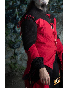 Fantasia de Elfo Negro Night Charm (vermelho-preto) 2