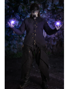 Fato de Elfo Negro com Charme Noturno (preto)