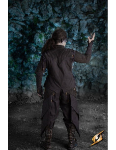 Fato de Elfo Negro com Charme Noturno (preto) 2