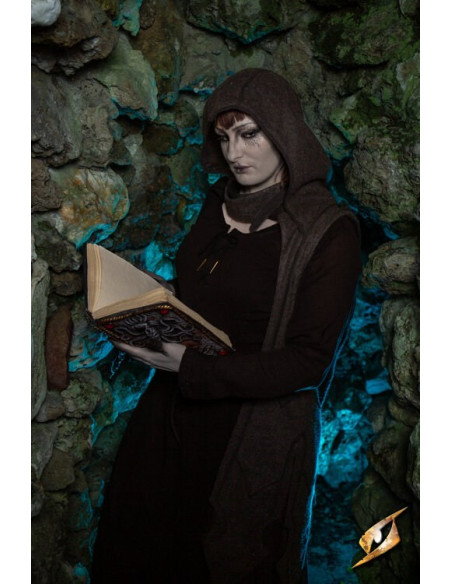 Amuleto de noite com casaco de elfo...