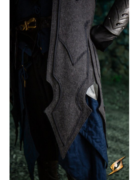 Amuleto de noite com casaco de elfo...