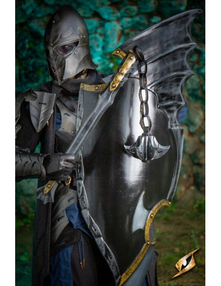 Mace LARP do Elfo Negro Amuleto Noturno