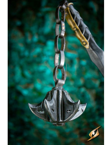 Mace LARP do Elfo Negro Amuleto Noturno