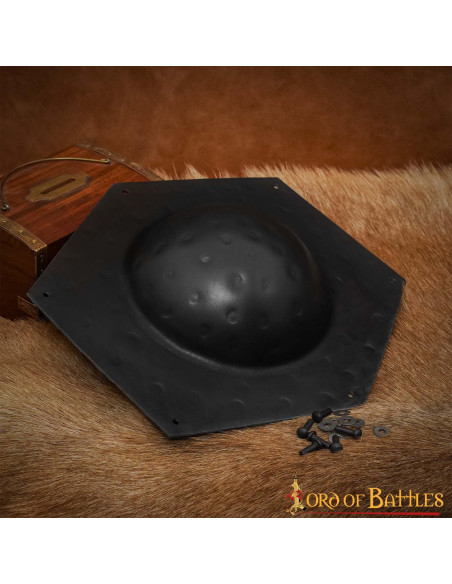 Umbo hexagonal para escudo romano em...