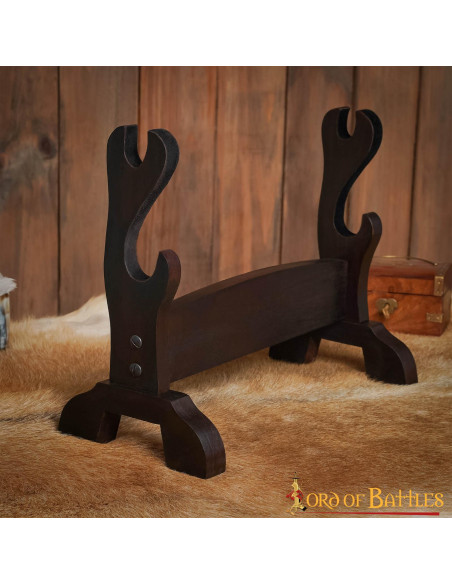 Expositor de mesa para 2 katanas,...