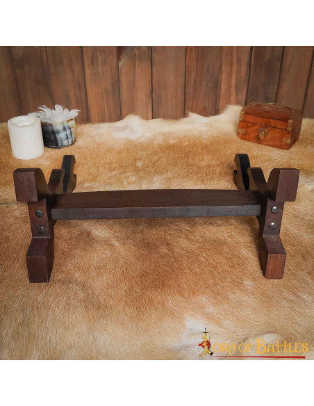 Expositor de mesa para 2 katanas,...