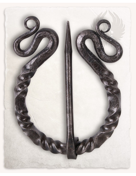 Fíbula Lyra pequena para vestidos e...