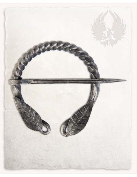 Fibula Silvana sai para vestidos e capas