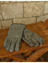 Luvas medievais Clemens na cor verde oliva