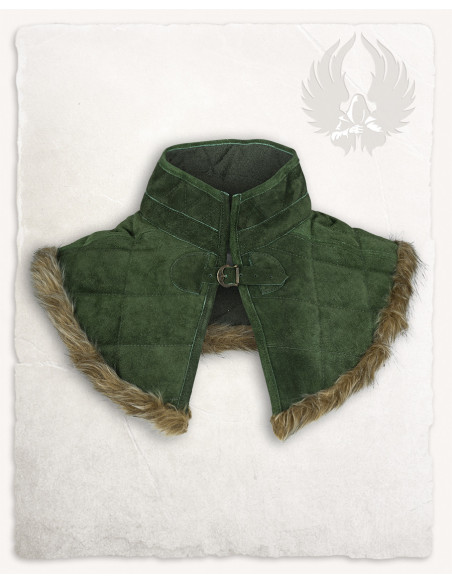 Gorge medieval Nimue em camurça -...