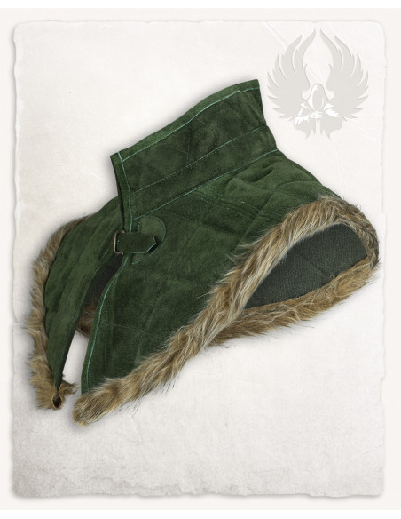 Gorge medieval Nimue em camurça -...