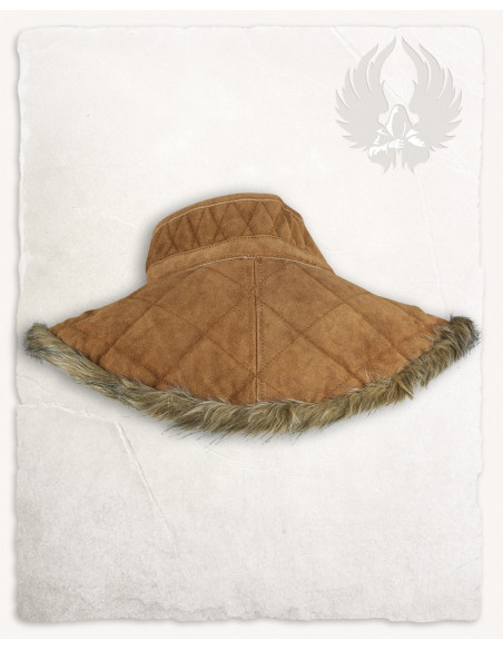 Gorge medieval Nimue em camurça -...