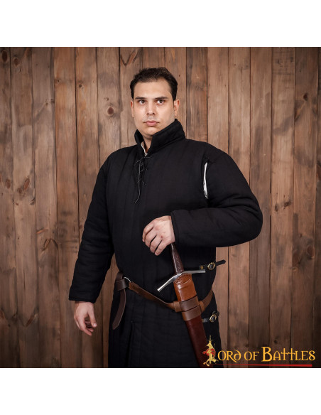 Cinto Espada de Couro Marrom