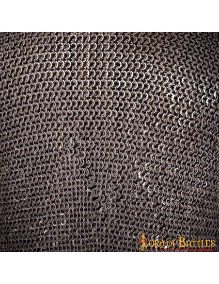 Cota de malha de mangas compridas com...