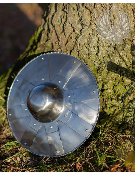 Broquel de mercúrio medieval (37 cm.)