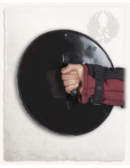 Broquel de mercúrio medieval (37 cm.)