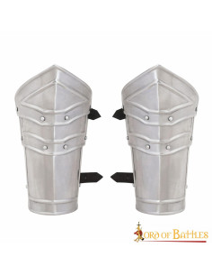 Pulseiras medievais de aço LARP Fantasy