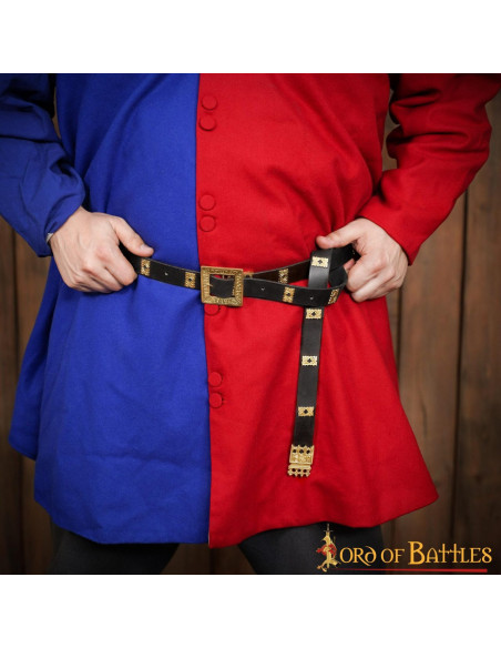 Cinto de couro medieval da Pomerânia...