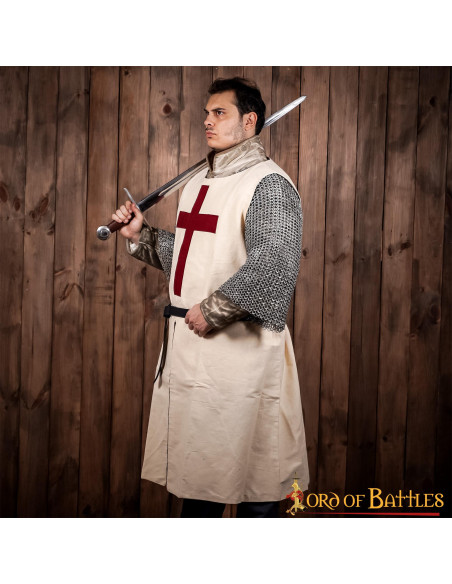 Tabardo dos Cavaleiros Templários com...