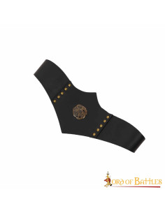 Cinto de couro Royal Huntress, couro preto 2