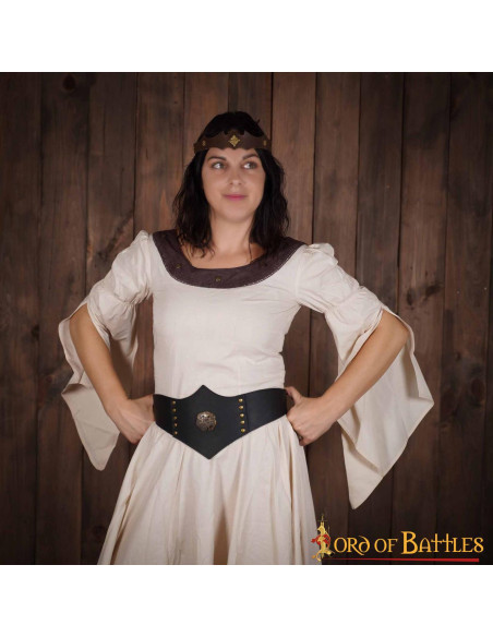 Cinto de couro Royal Huntress, couro...