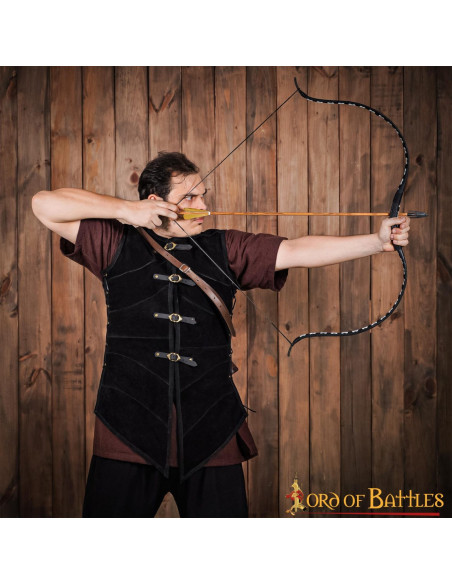 Colete de camurça pirata Seven Seas