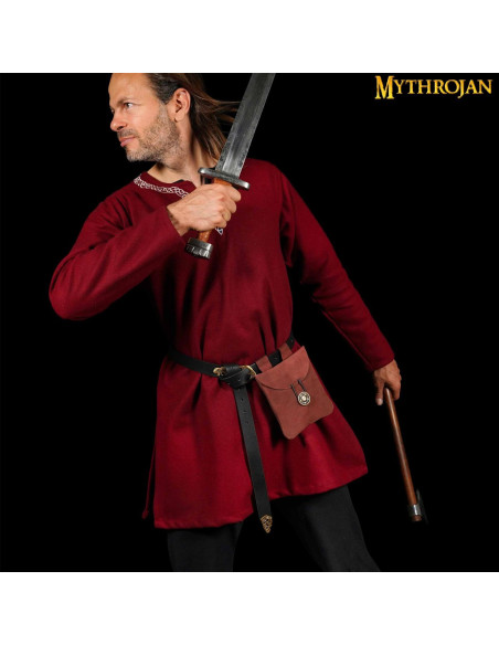 Bolsa medieval, tipo pochete, em...