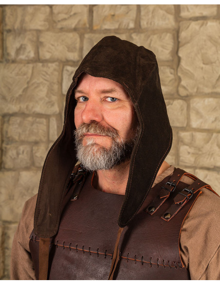 Crespina Medieval Hagen em camurça...