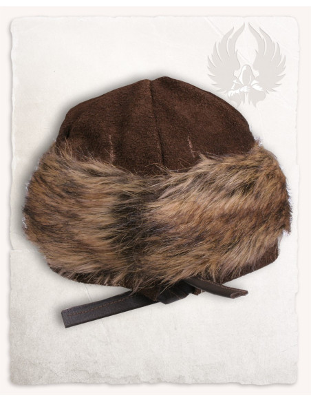 Chapéu de camurça marrom modelo Ragi