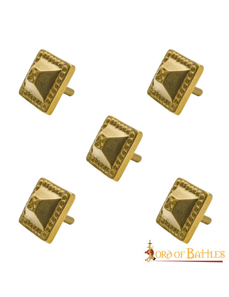 Conjunto de 5 tachas decorativas de...