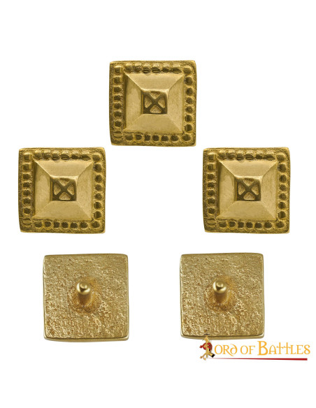 Conjunto de 5 tachas decorativas de...