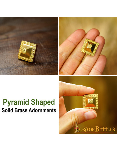 Conjunto de 5 tachas decorativas de...