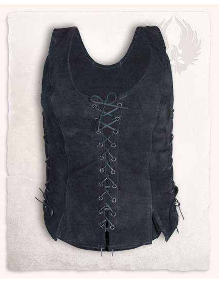 Corpete de couro medieval modelo...