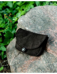 Bolsa medieval pequena modelo Rickar, marrom