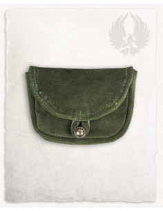 Bolsa medieval pequena modelo Rickar, verde 2
