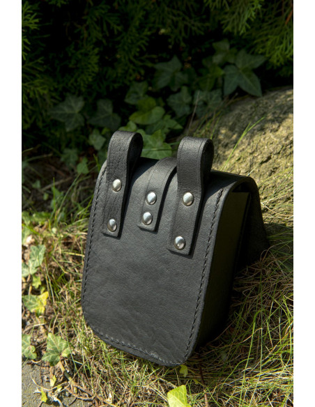 Bolsa medieval modelo Tostig, couro...