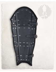 Grevas superiores em couro preto Modelos Quintus 2