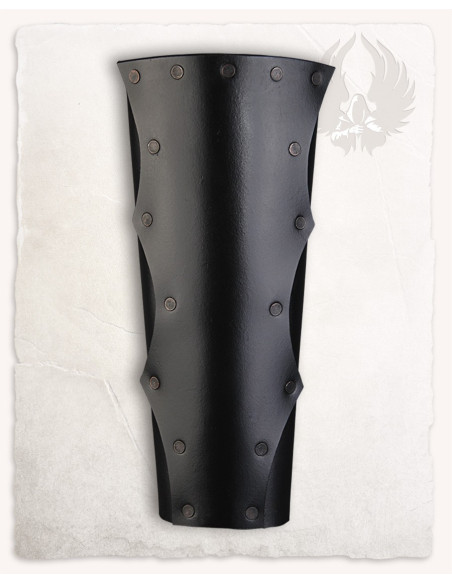 Grevas de couro preto modelos Rasmus