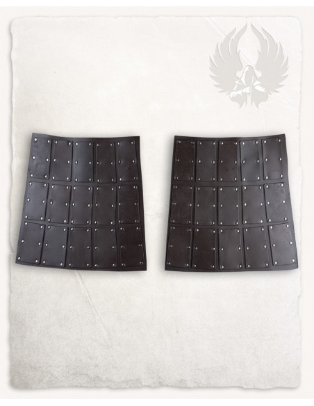 Slingbacks laterais em camurça...