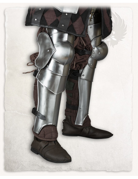 Coxas e joelheiras medievais modelo...
