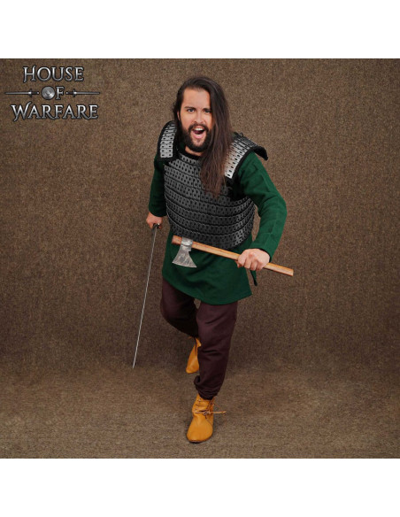 Armadura lamelar Viking Birka em aço