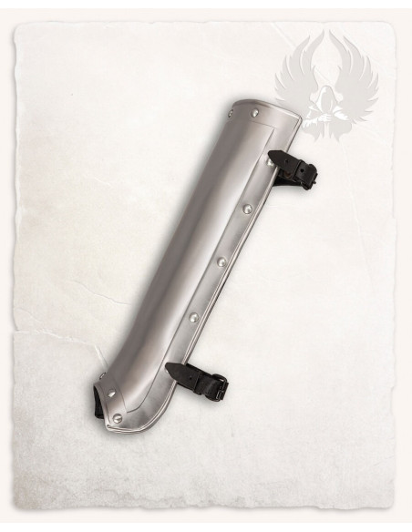 Torresmos Jost medievais em aço polido