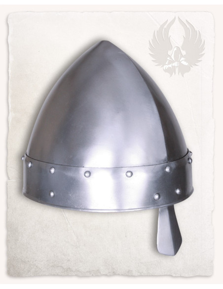 Capacete normando com nariz modelo...