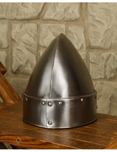 Capacete normando com nariz modelo...