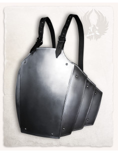 Peitoral medieval modelo Adam, acabamento polido