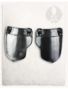 Guardas prisionais medievais modelos Ortwin, aço envelhecido